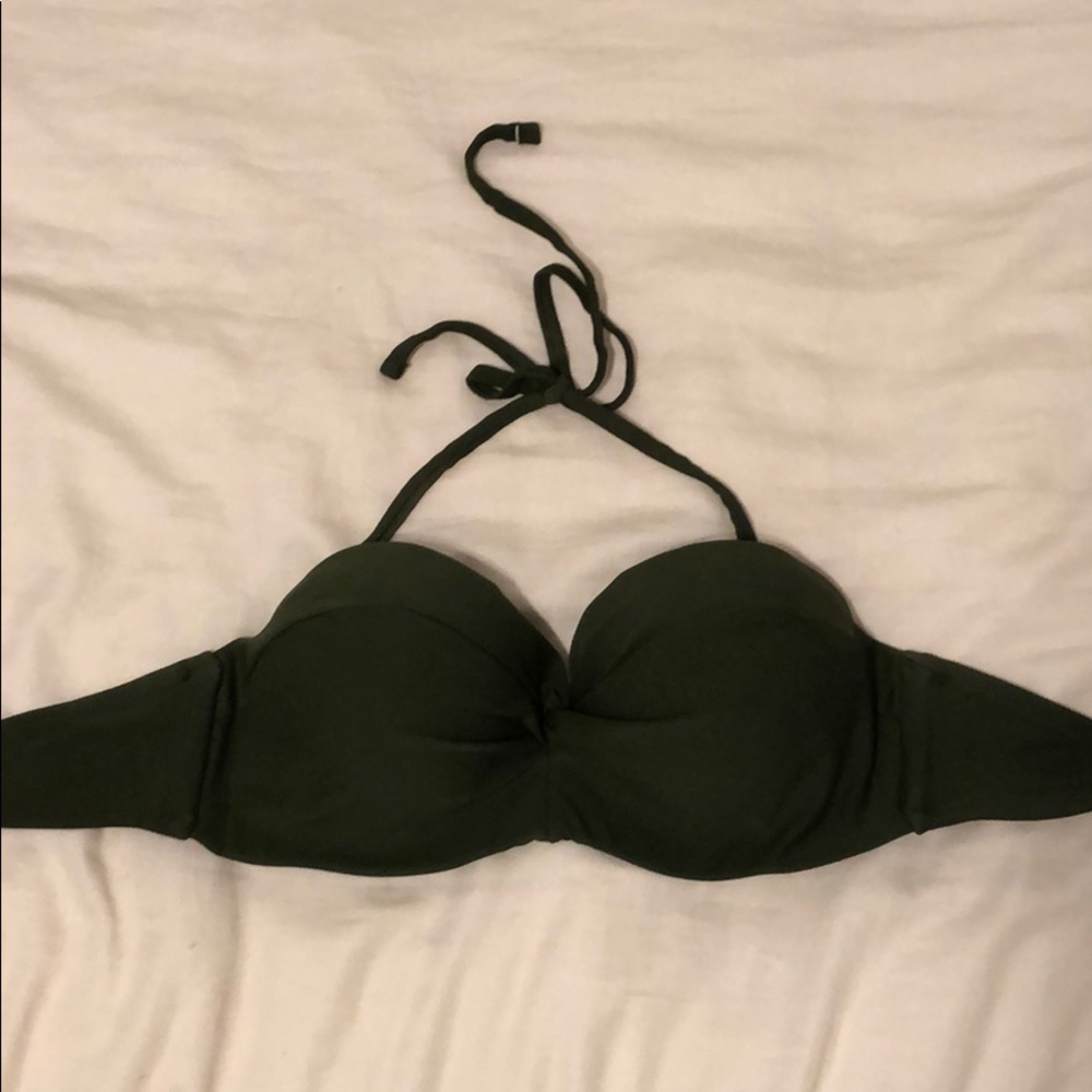 Green Bandeau Bikini